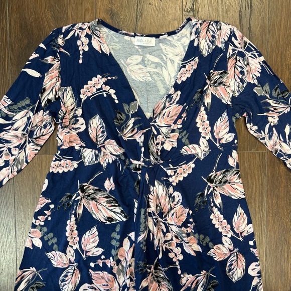 Flutter&Kick maternity maxi dress SZ LG - Picture 5 of 6